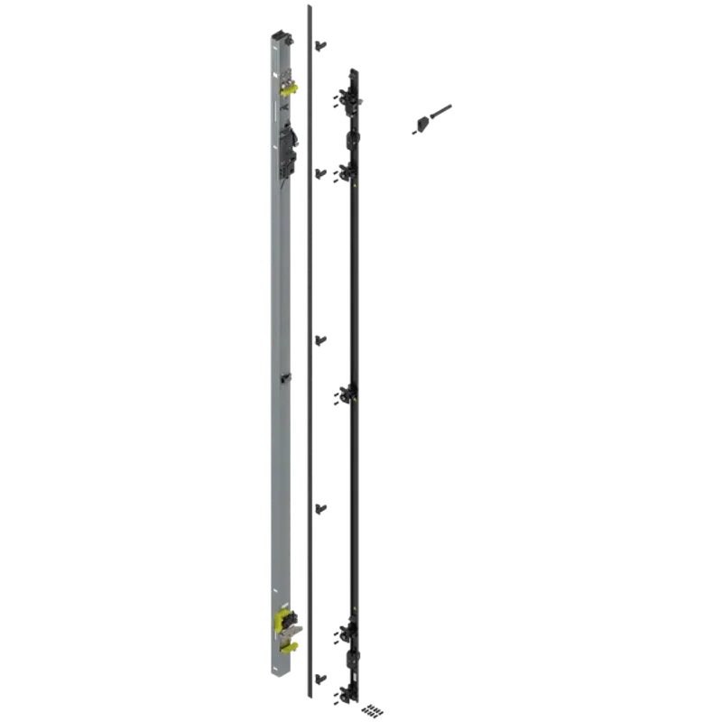 Система розсувних дверей Revego UNO без цоколю права 2407–2556 мм