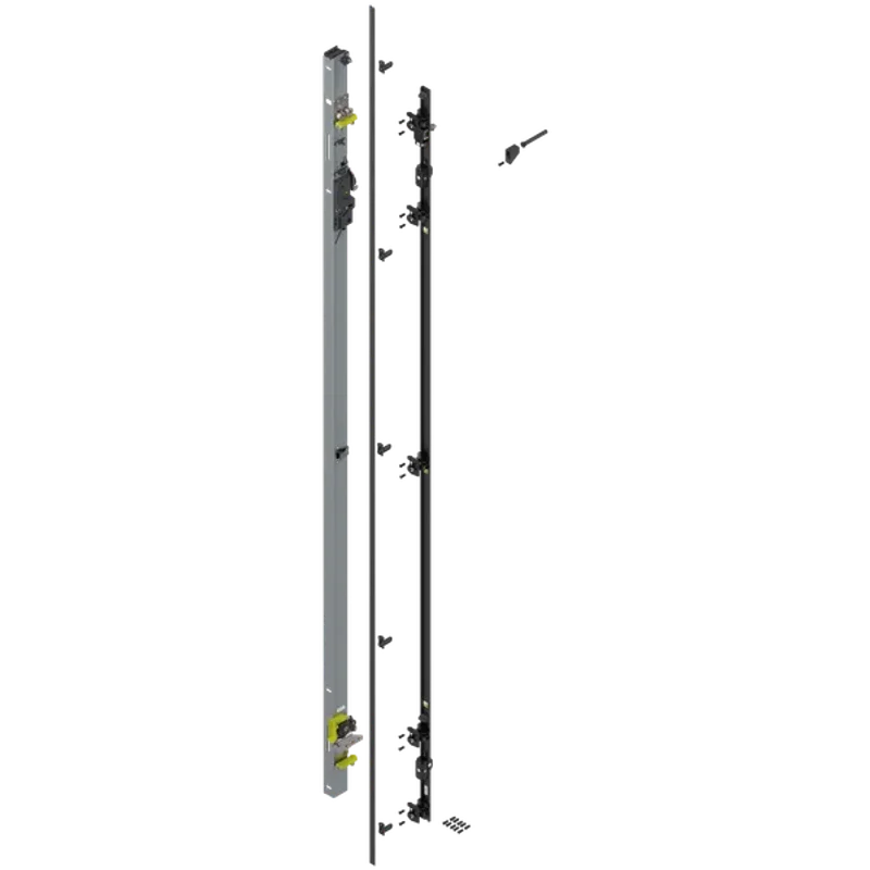 Система розсувних дверей Revego UNO без цоколю ліва 2257–2406 мм