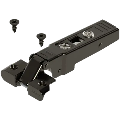 Завіса CLIP top з пружиною для вузького алюмінієвого профілю накладна 95°