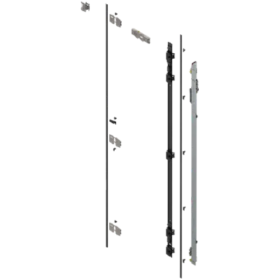 Система розсувних дверей Revego DUO з цоколем права 2407–2556 мм