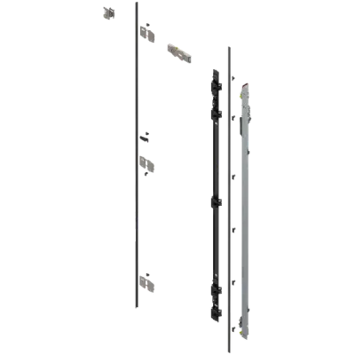 Система розсувних дверей Revego DUO з цоколем права 2257–2406 мм