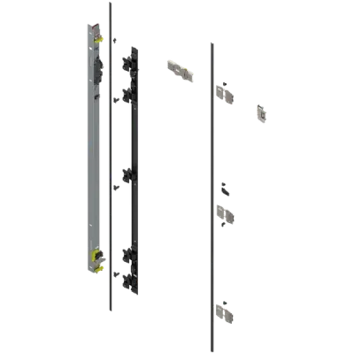 Система розсувних дверей Revego DUO без цоколю ліва 1957–2106 мм