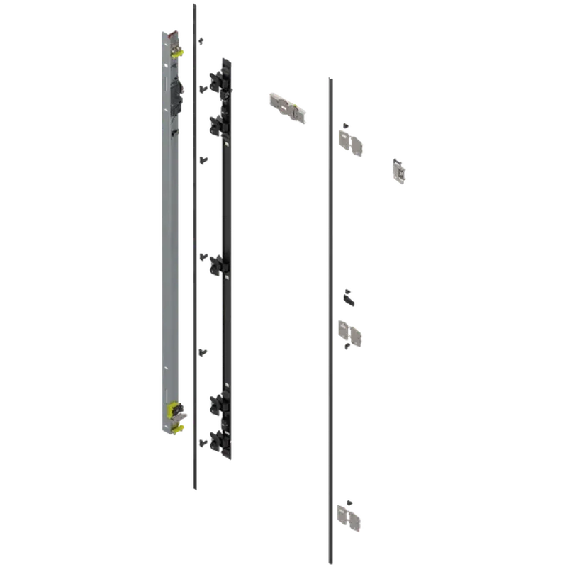 Система розсувних дверей Revego DUO з цоколем ліва 2257–2406 мм
