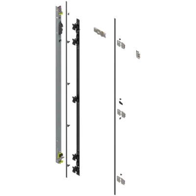 Система розсувних дверей Revego DUO без цоколю ліва 2707–2856 мм