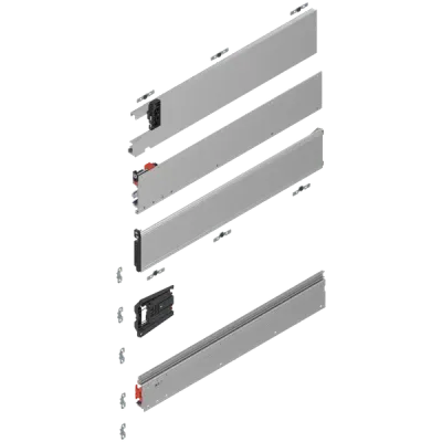 Система розсувних дверей Revego DUO + DUO з цоколем 1807–1956 мм
