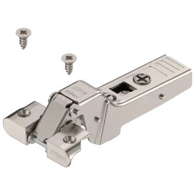 Завіса CLIP top з пружиною для вузького алюмінієвого профілю півнакладна 95°