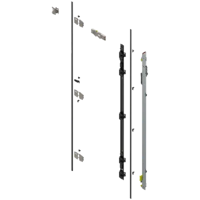 Система розсувних дверей Revego DUO з цоколем права 1957–2106 мм