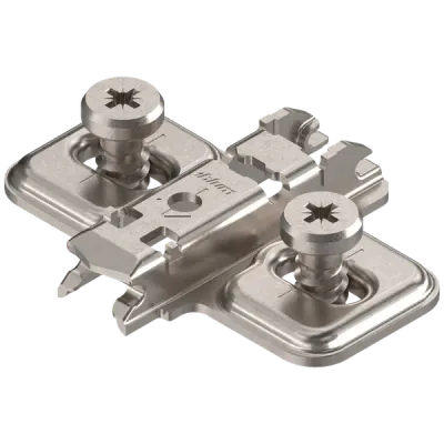 Монтажна планка CLIP хрестоподібна 0 мм з вмонтованими єврогвинтами