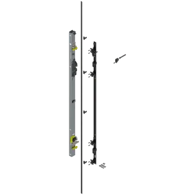 Система розсувних дверей Revego UNO + UNO настільна ліва 1507–1656 мм