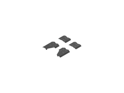 Система розсувних дверей Revego DUO + DUO з цоколем 2107–2256 мм