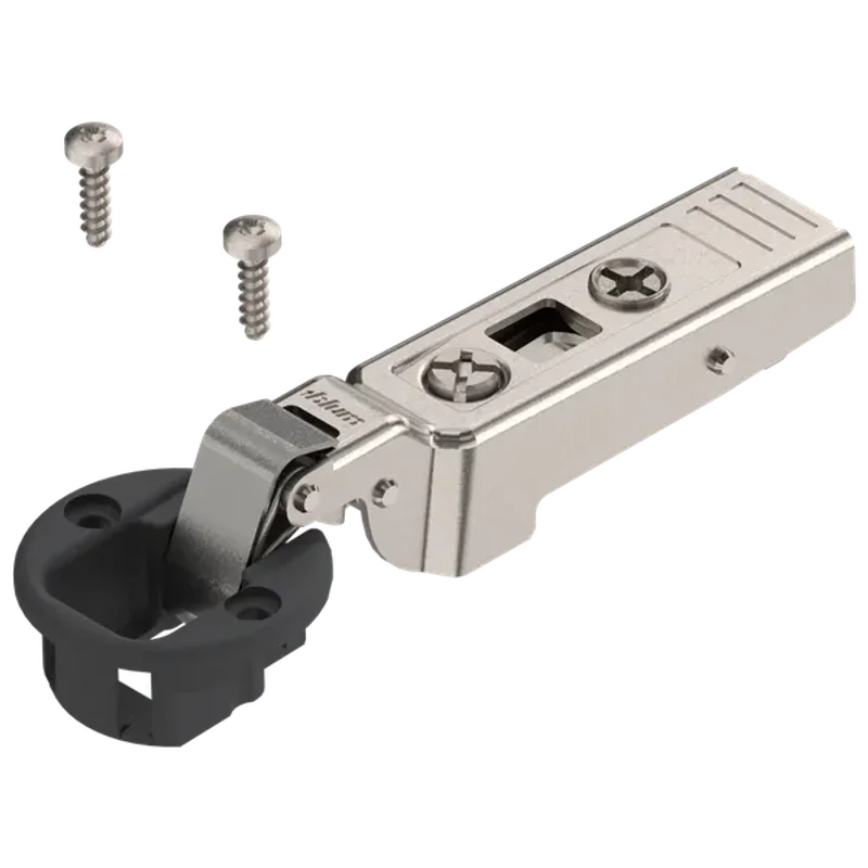 Завіса CLIP top з пружиною для скляних дверцят півнакладна 94°