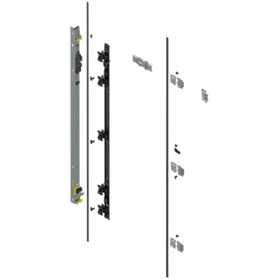 Система розсувних дверей Revego DUO + DUO без цоколю 1807–1956 мм