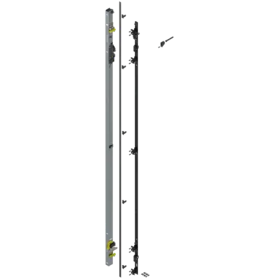 Система розсувних дверей Revego UNO з цоколем права 2557–2706 мм