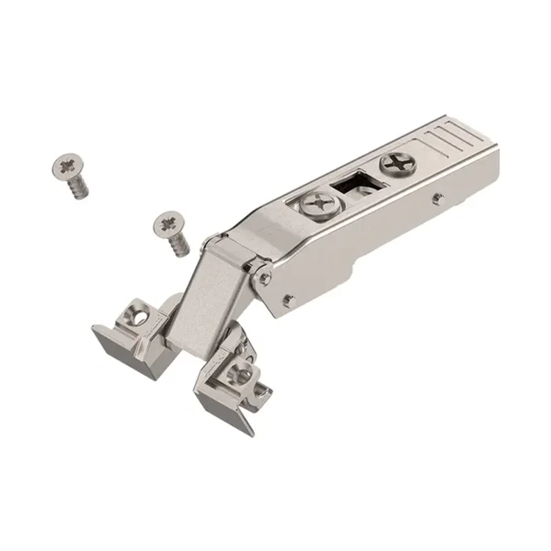 Завіса CLIP top без пружини для вузького алюмінієвого профілю накладна 120°