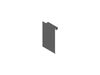 LEGRABOX заглушка на тримач передньої панелі для внутрішньої шухляди зі вставкою