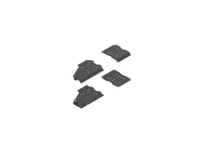 Система розсувних дверей Revego DUO + DUO без цоколю 2857–2999 мм